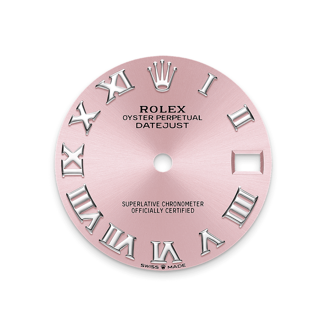 Rolex Stainless Steel Datejust - 31mm - Pink - Jubilee
