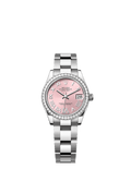 Rolex Stainless Steel Datejust - 31mm - Pink Diamond Dial - Oyster