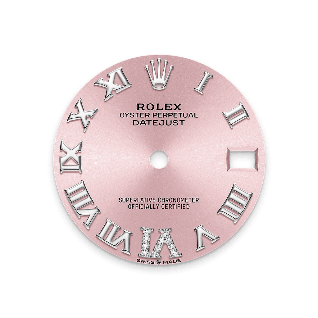 Rolex Stainless Steel Datejust - 31mm - Pink Diamond Dial - Oyster