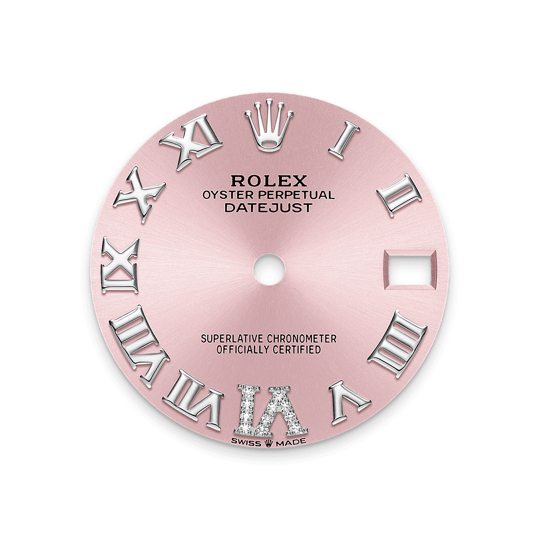 Rolex Stainless Steel Datejust - 31mm - Pink Diamond Dial - Oyster