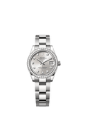 Rolex Stainless Steel Datejust - 31mm - Silver Diamond Dial - Oyster