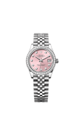 Rolex Stainless Steel Datejust - 31mm - Pink Diamond Dial - Jubilee