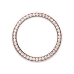 Rolex Rose Gold Datejust - 28mm - White mother-of-pearl Diamond Dial - President