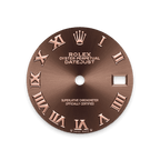 Rolex Rose Gold Datejust - 28mm - Chocolate - Jubilee