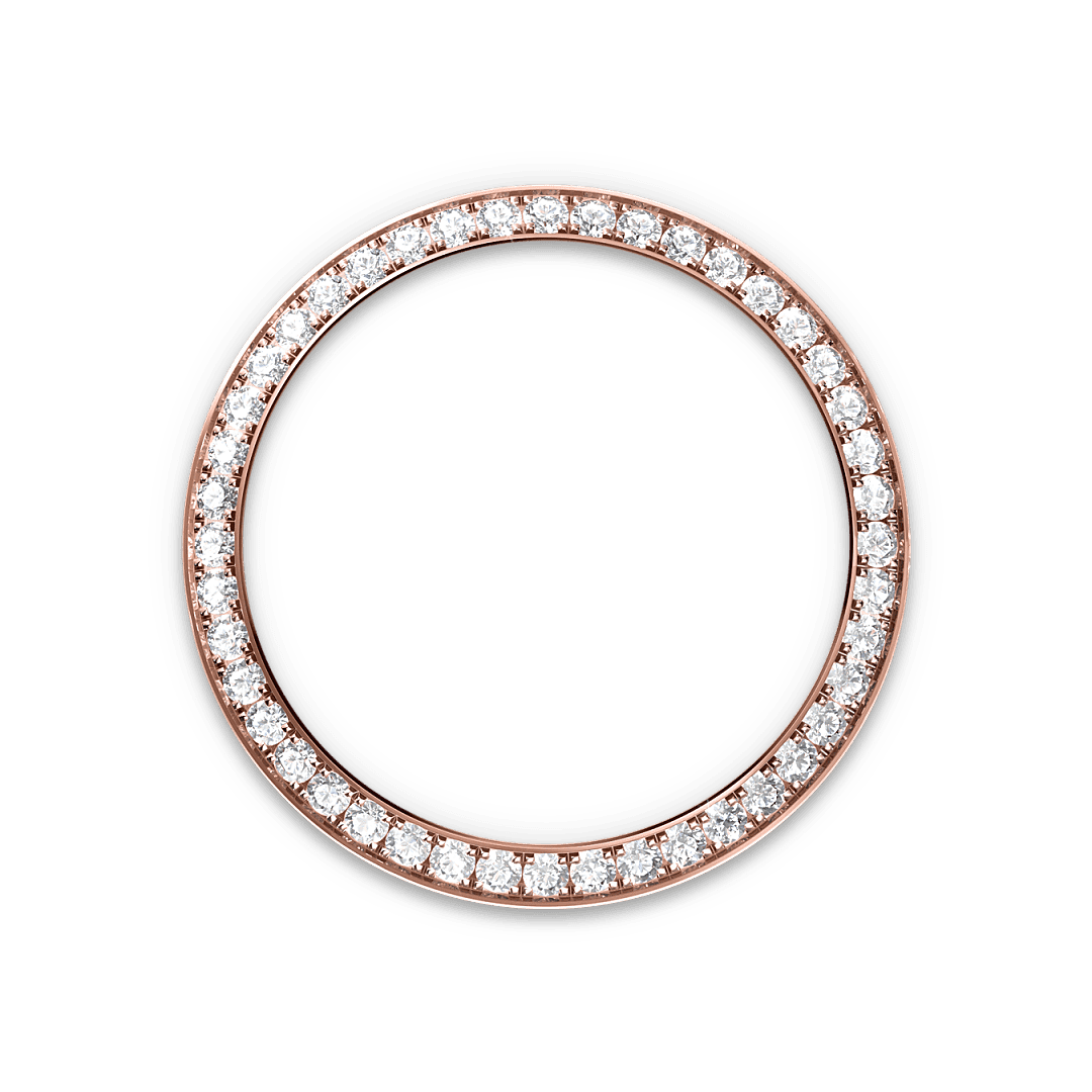 Rolex Rose Gold Datejust - 28mm - Diamond-paved - President