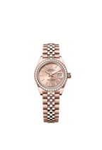 Rolex Rose Gold Datejust - 28mm - Rosé-colour - Jubilee