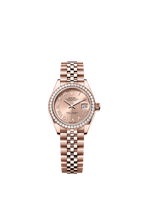 Rolex Rose Gold Datejust - 28mm - Rosé-colour - Jubilee