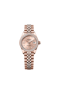 Rolex Rose Gold Datejust - 28mm - Rosé-colour Diamond Dial - Jubilee