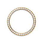 Rolex Yellow Gold Datejust - 28mm - White mother-of-pearl Diamond Dial - President