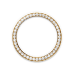 Rolex Yellow Gold Datejust - 28mm - Champagne-colour Diamond Dial - President