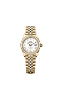 Rolex Yellow Gold Datejust - 28mm - White - Jubilee