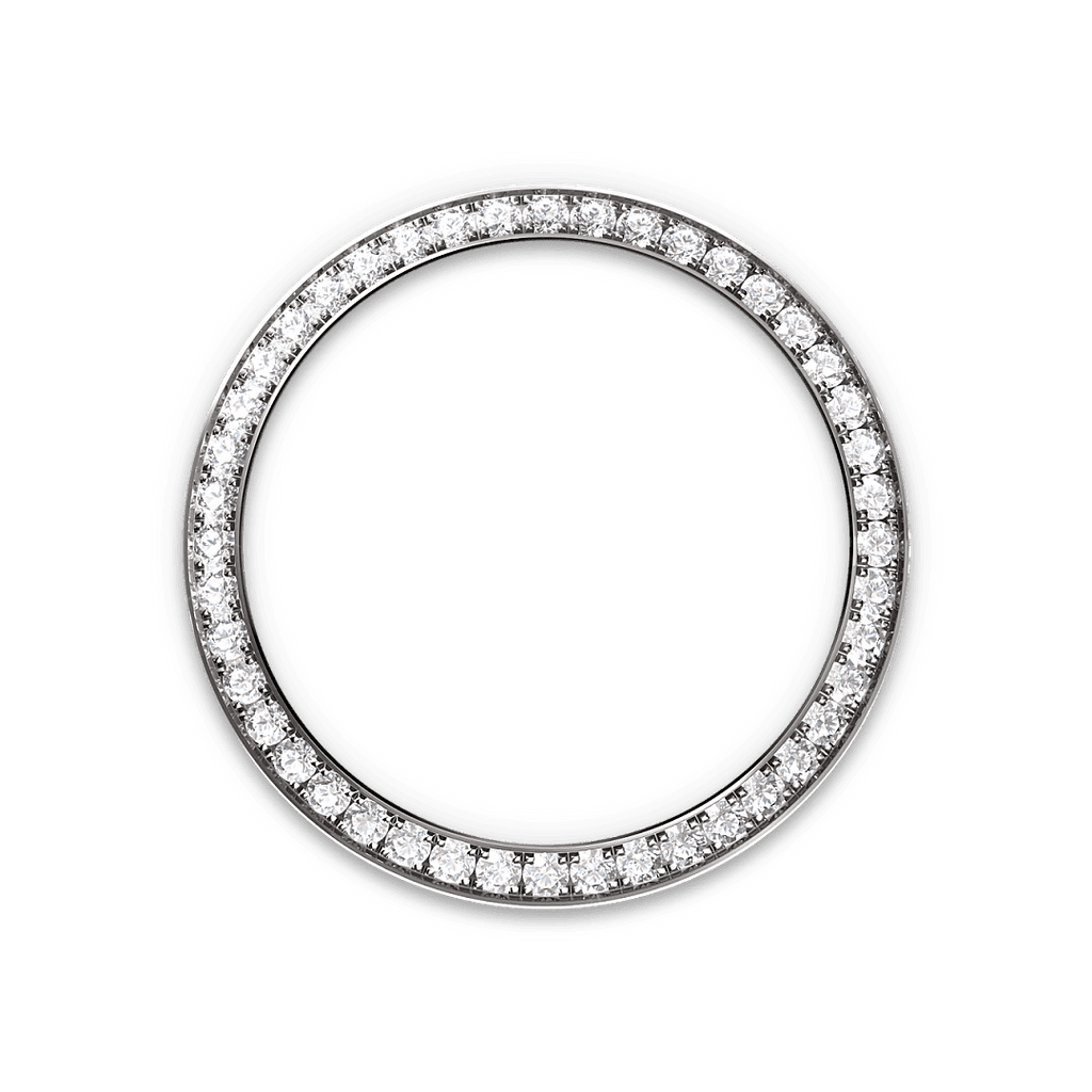 Rolex White Gold Datejust - 28mm - Pink opal Diamond Dial