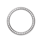 Rolex White Gold Datejust - 28mm - Pink opal Diamond Dial