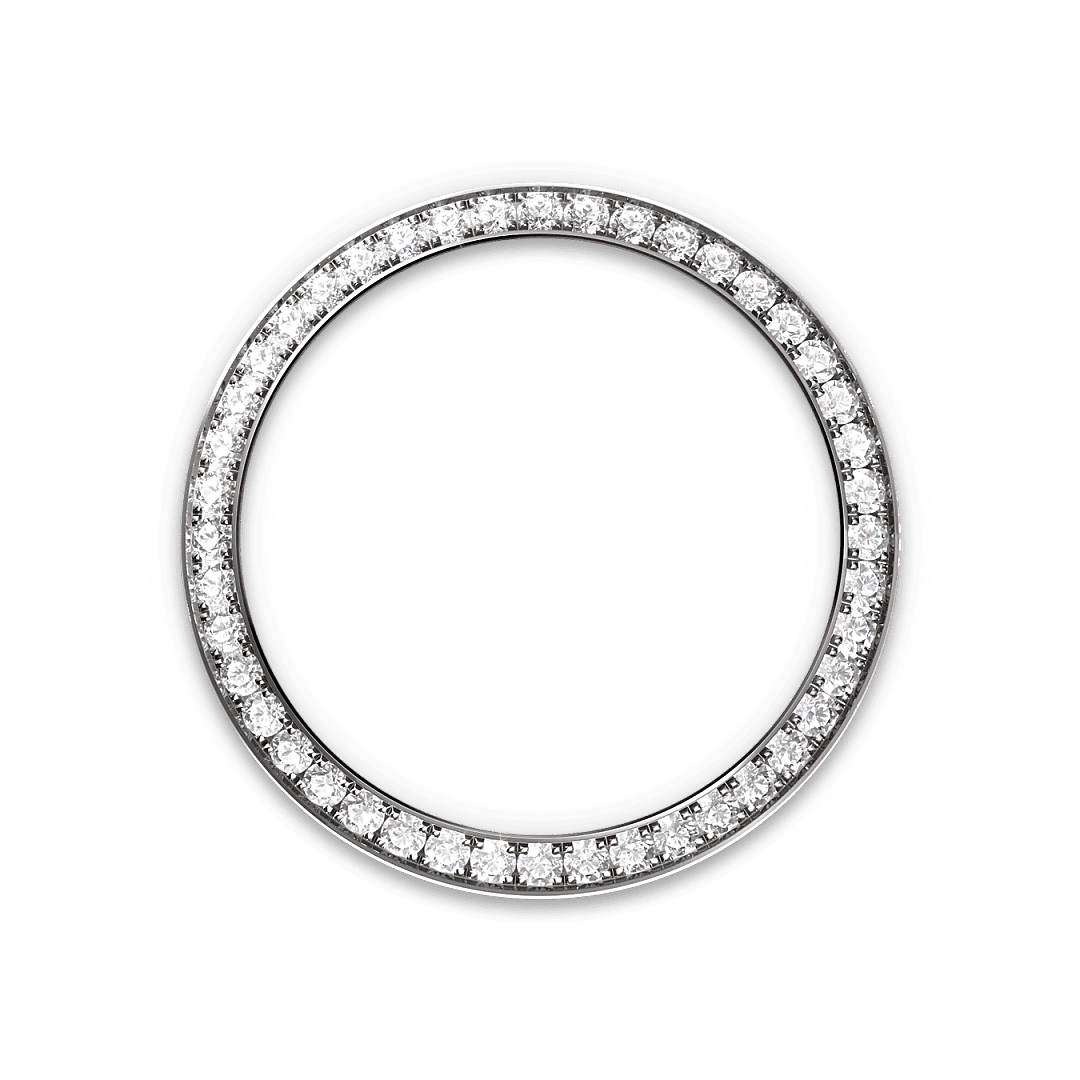 Rolex White Gold Datejust - 28mm - Pink - President