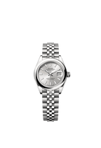 Rolex Stainless Steel Datejust - 28mm - Silver - Jubilee