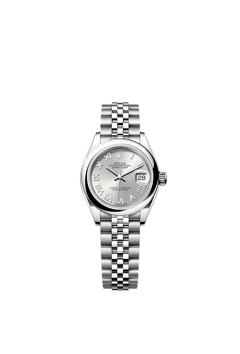 Rolex Stainless Steel Datejust - 28mm - Silver - Jubilee