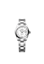 Rolex Stainless Steel Datejust - 28mm - White - Oyster