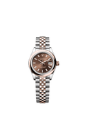 Rolex Two-Tone (RG/SS) Datejust - 28mm - Chocolate - Jubilee