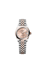 Rolex Two-Tone (RG/SS) Datejust - 28mm - Rosé-colour - Jubilee