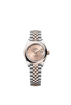 Rolex Two-Tone (RG/SS) Datejust - 28mm - Rosé-colour - Jubilee