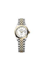 Rolex Two-Tone (YG/SS) Datejust - 28mm - White - Jubilee