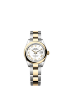 Rolex Two-Tone (YG/SS) Datejust - 28mm - White - Oyster