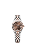 Rolex Two-Tone (RG/SS) Datejust - 28mm - Chocolate - Jubilee