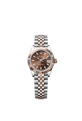 Rolex Two-Tone (RG/SS) Datejust - 28mm - Chocolate - Jubilee