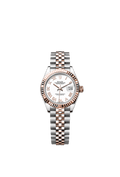 Rolex Two-Tone (RG/SS) Datejust - 28mm - White - Jubilee