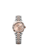 Rolex Two-Tone (RG/SS) Datejust - 28mm - Rosé-colour Diamond Dial - Jubilee