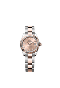 Rolex Two-Tone (RG/SS) Datejust - 28mm - Rosé-colour Diamond Dial - Oyster