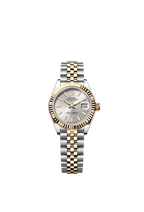 Rolex Two-Tone (YG/SS) Datejust - 28mm - Silver - Jubilee