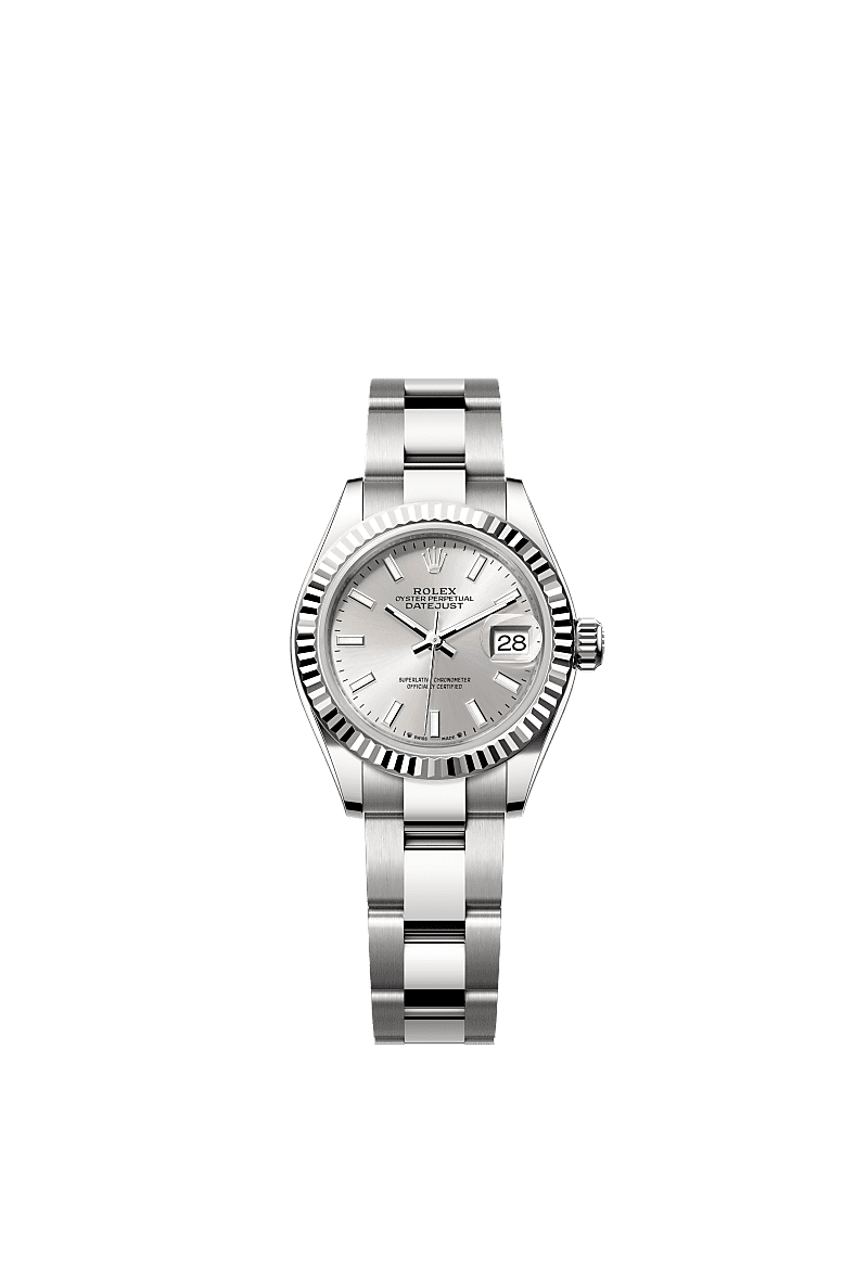 Rolex Stainless Steel Datejust - 28mm - Silver - Oyster