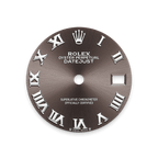 Rolex Stainless Steel Datejust - 28mm - Dark grey - Jubilee