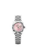 Rolex Stainless Steel Datejust - 28mm - Pink - Jubilee