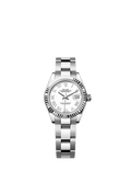 Rolex Stainless Steel Datejust - 28mm - White - Oyster
