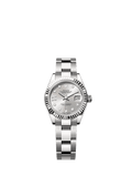 Rolex Stainless Steel Datejust - 28mm - Silver Diamond Dial - Oyster