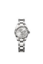 Rolex Stainless Steel Datejust - 28mm - Silver Diamond Dial - Oyster