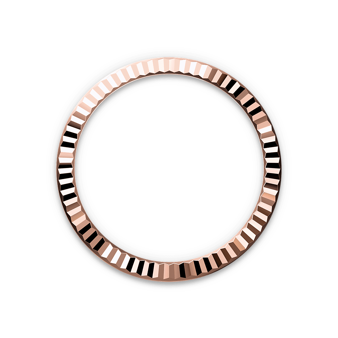 Rolex Rose Gold Datejust - 28mm - White mother-of-pearl Diamond Dial - President