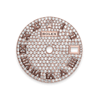 Rolex Rose Gold Datejust - 28mm - Diamond-paved - Jubilee