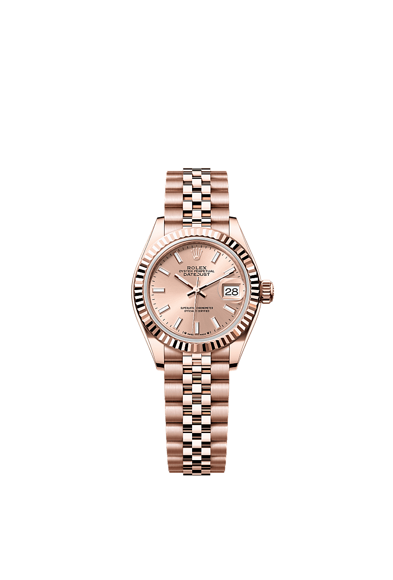 Rolex Rose Gold Datejust - 28mm - Rosé-colour - Jubilee