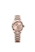 Rolex Rose Gold Datejust - 28mm - Rosé-colour Diamond Dial - President