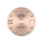 Rolex Rose Gold Datejust - 28mm - Rosé-colour Diamond Dial - Jubilee
