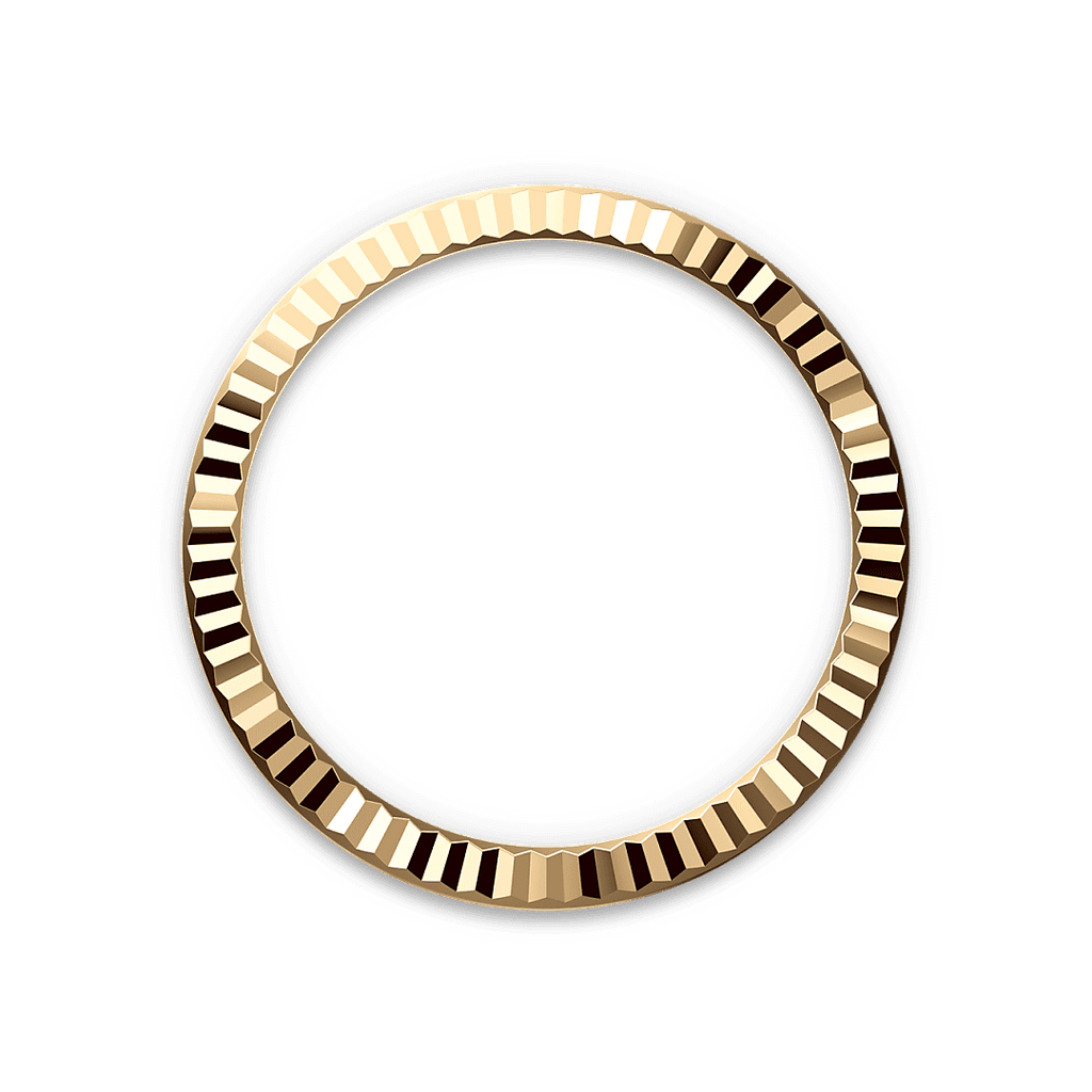 Rolex Yellow Gold Datejust - 28mm - Silver Diamond Dial - President