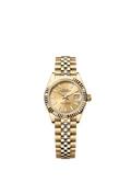 Rolex Yellow Gold Datejust - 28mm - Champagne-colour - Jubilee