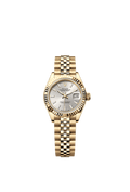 Rolex Yellow Gold Datejust - 28mm - Silver - Jubilee