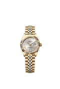 Rolex Yellow Gold Datejust - 28mm - Silver - Jubilee