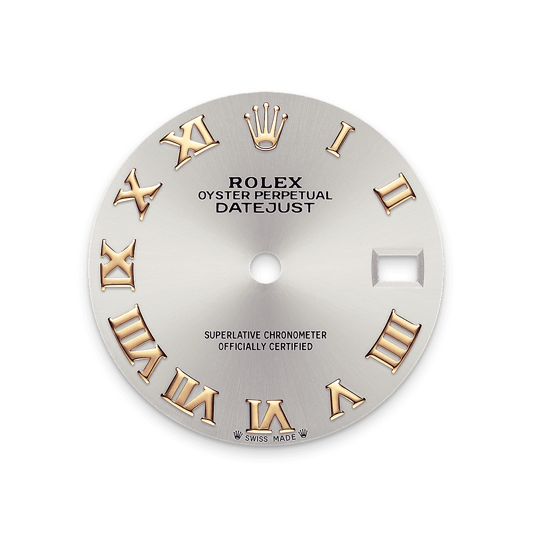 Rolex Yellow Gold Datejust - 28mm - Silver - Jubilee