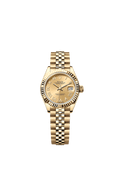 Rolex Yellow Gold Datejust - 28mm - Champagne-colour - Jubilee