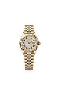 Rolex Yellow Gold Datejust - 28mm - Diamond-paved - Jubilee